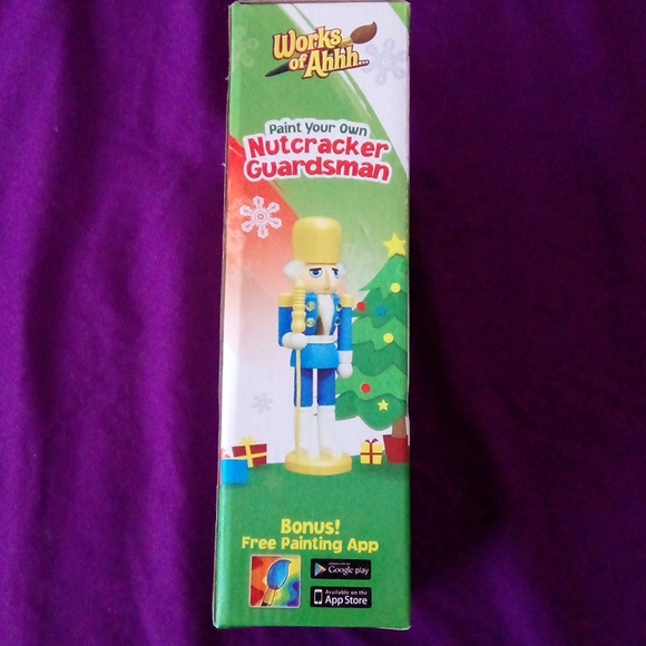 (2 for $25) Paint Your Own Nutcracker Guardsman. - Picture 3 of 5